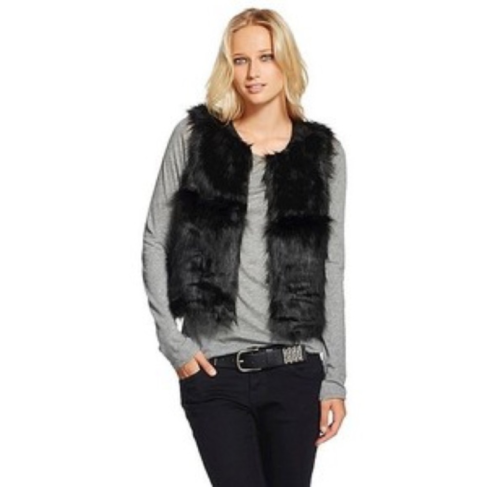 🔅Cropped Faux Fur Vest🔅